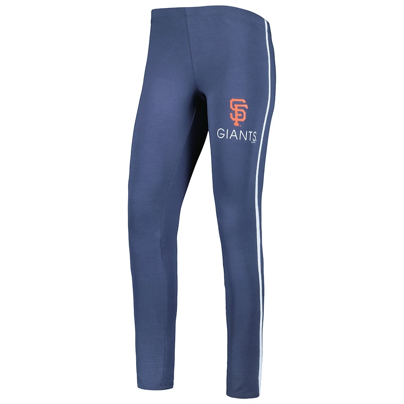 Ensemble de nuit Concepts Sport Anthracite/Blanc pour femme avec haut et leggings Sonata des Giants San Francisco