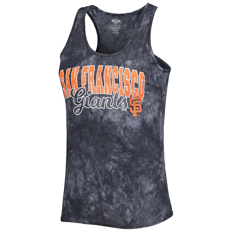 Women's Concepts Sport Charcoal San Francisco Giants Billboard Racerback Tank & Shorts Sleep Set