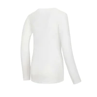 Ensemble de nuit Concepts Sport pour femmes, t-shirt à manches longues et pantalon jauge des Giants San Francisco, blanc/noir