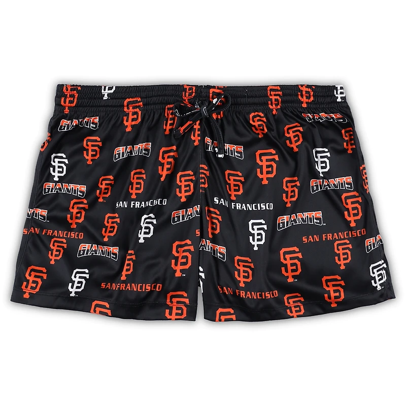 Concepts Sport Ensemble de nuit avec débardeur et short des Giants San Francisco pour femme, blanc/noir