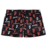 Concepts Sport Ensemble de nuit avec débardeur et short des Giants San Francisco pour femme, blanc/noir