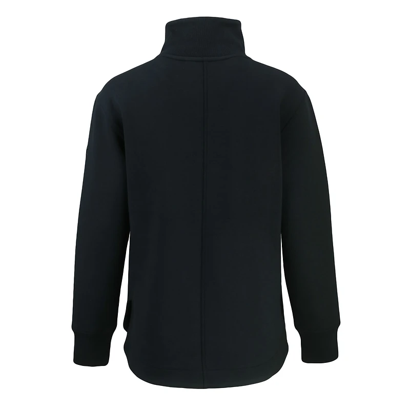 Women's Cutter & Buck Black San Francisco Giants Roam Eco Recycled Full-Zip Jacket