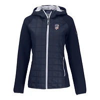 Women's Cutter & Buck Navy San Francisco Giants Americana Rainier Primaloft Eco Raglan Full-Zip Hybrid Jacket