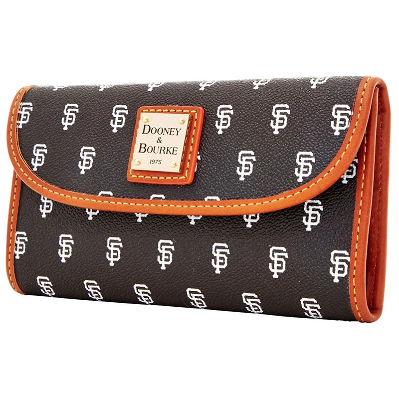 Pochette Continental Dooney & Bourke pour femme, aux couleurs des Giants de San Francisco