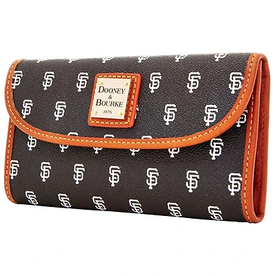 Pochette Continental Dooney & Bourke pour femme, aux couleurs des Giants de San Francisco