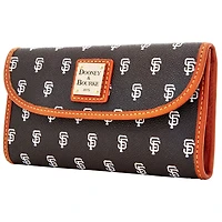 Pochette Continental Dooney & Bourke pour femme, aux couleurs des Giants de San Francisco