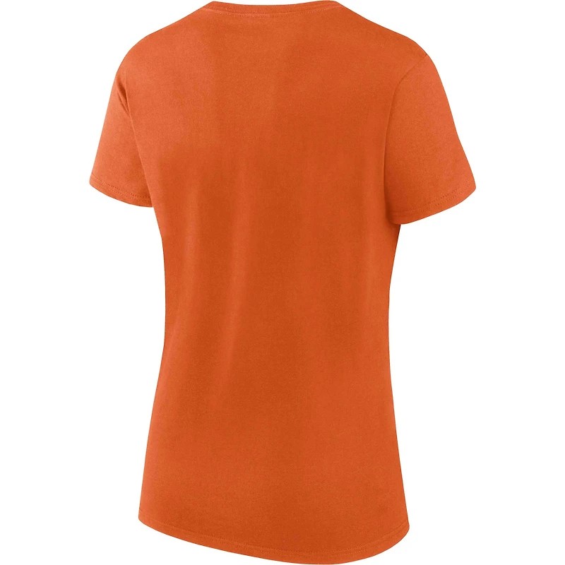 Women's Fanatics Black/Orange San Francisco Giants Fan T-Shirt Combo Set
