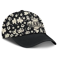 Women's Fanatics  Black San Francisco Giants Blossom Adjustable Hat
