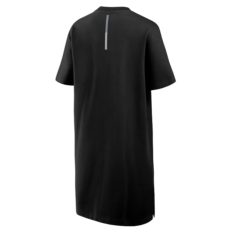 Women's Fanatics Black San Francisco Giants Elements Cotton Dress
