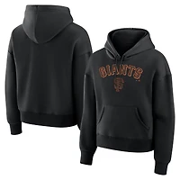 Sweat à capuche polaire noir San Francisco Giants Lockup Legacy pour femme (Fanatics)