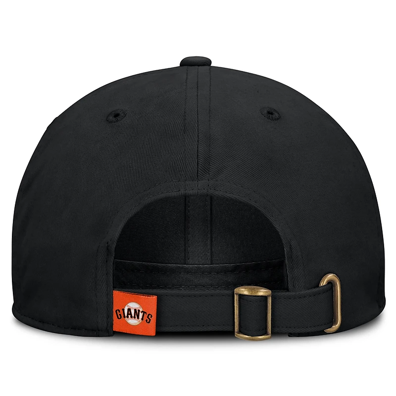 Women's Fanatics Black San Francisco Giants Velocity Adjustable Hat