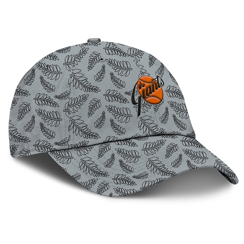 Casquette ajustable Cooperstown Collection pour femmes Fanatics grise des Giants de San Francisco