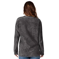 Women's G-III 4Her by Carl Banks Black San Francisco Giants Comfy Cord Pullover Sweatshirt