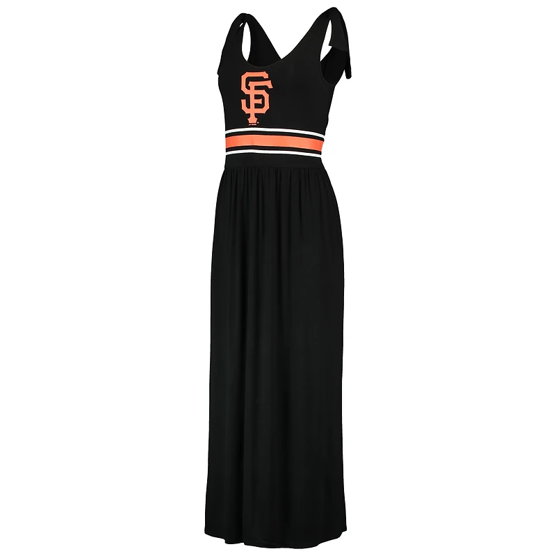 Robe longue Game Over G-III 4Her by Carl Banks noire pour femme des Giants de San Francisco