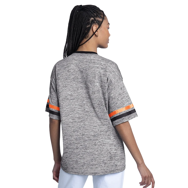 Haut oversize G-III 4Her noir pour femme, par Carl Banks, San Francisco Giants, collection hors saison
