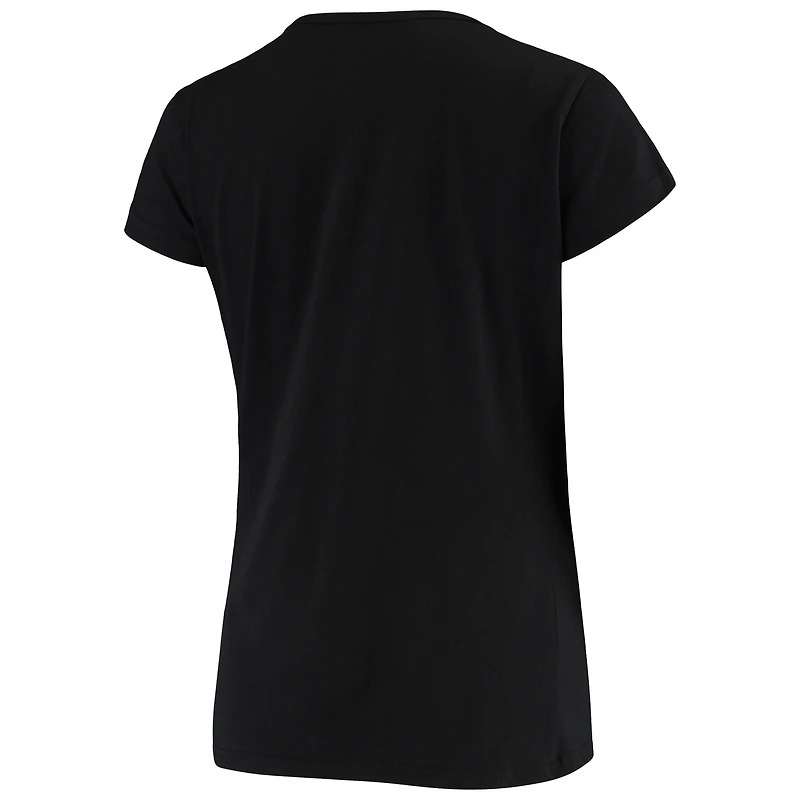 Women's G-III Sports by Carl Banks Black San Francisco Giants 2020 Spring Training Endzone T-Shirt