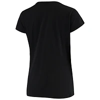 Women's G-III Sports by Carl Banks Black San Francisco Giants 2020 Spring Training Endzone T-Shirt