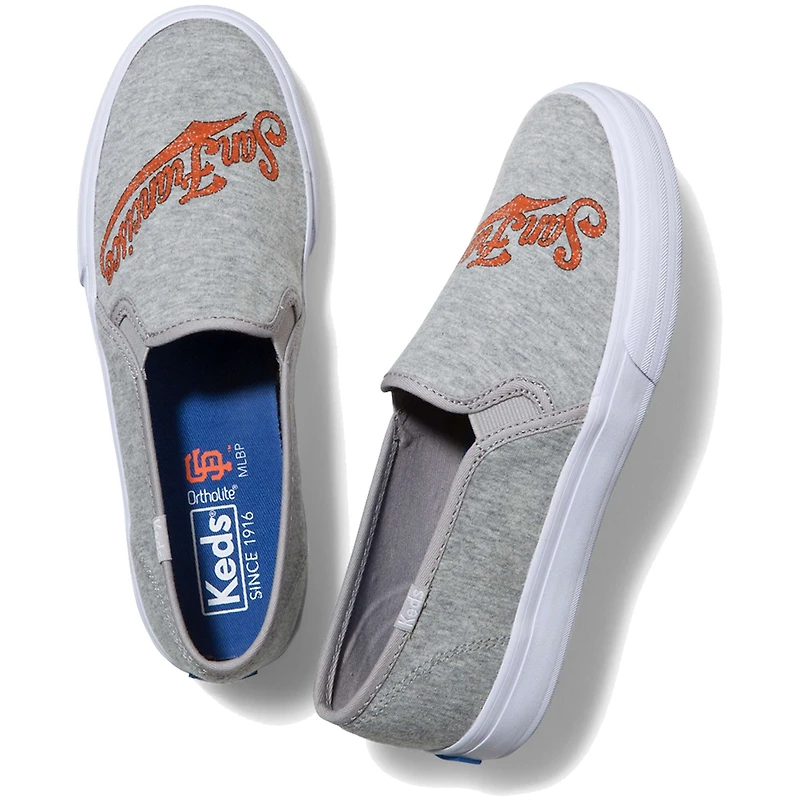 Women's Keds San Francisco Giants Double Decker Slip-On Sneakers