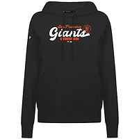 Sweat à capuche noir Levelwear pour femme, motif Accolade Adorn Monument des Giants de San Francisco