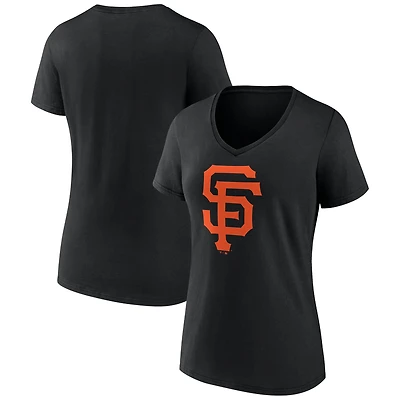 Women's Logo Athletic San Francisco Giants Official V-Neck T-Shirt