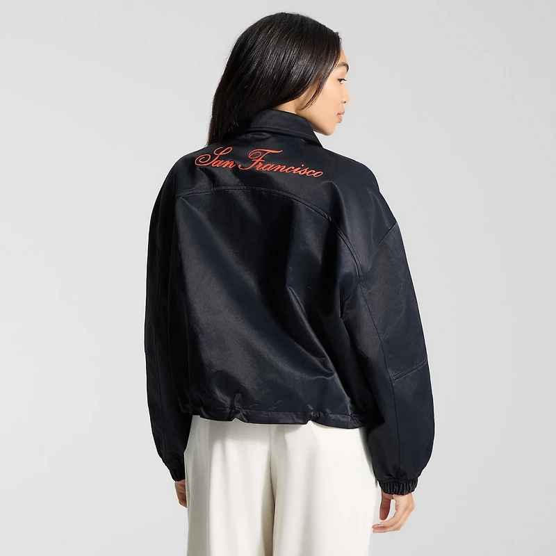 Women's lululemon Black San Francisco Giants Coaches Jacket