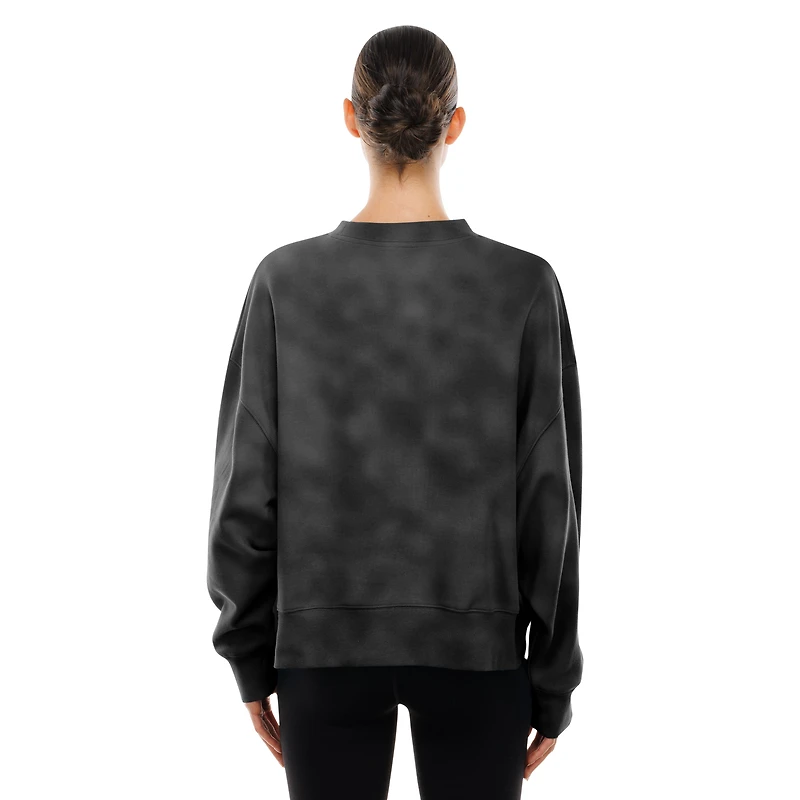 Sweat-shirt New Era noir City Connect 2025 des Giants de San Francisco pour femme