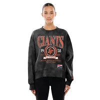 Sweat-shirt New Era noir City Connect 2025 des Giants de San Francisco pour femme