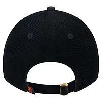 Women's New Era Black San Francisco Giants Corduroy 9TWENTY Adjustable Hat