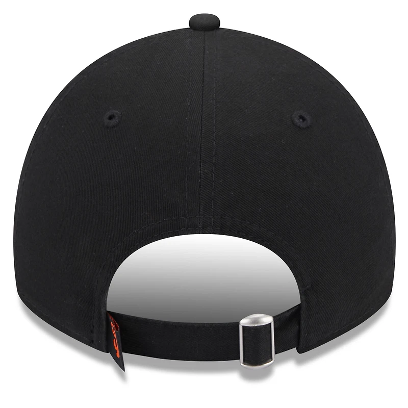 Women's New Era Black San Francisco Giants Leaves 9TWENTY Adjustable Hat