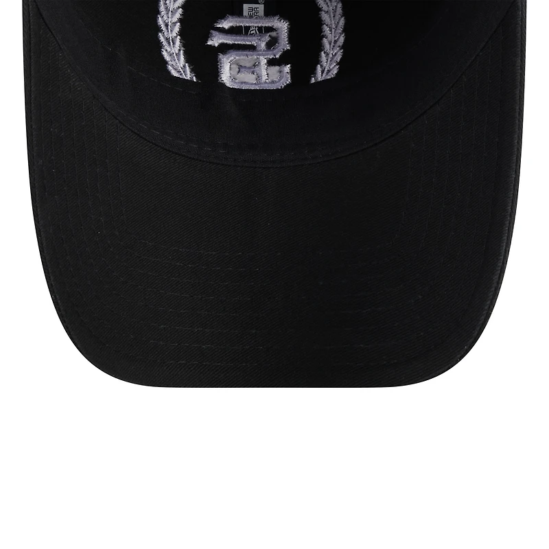 Women's New Era Black San Francisco Giants Leaves 9TWENTY Adjustable Hat
