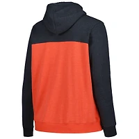 Women's New Era Black San Francisco Giants Plus Color Block Full-Zip Hoodie