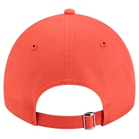 Casquette ajustable New Era Roses des Giants de San Francisco orange pour femme