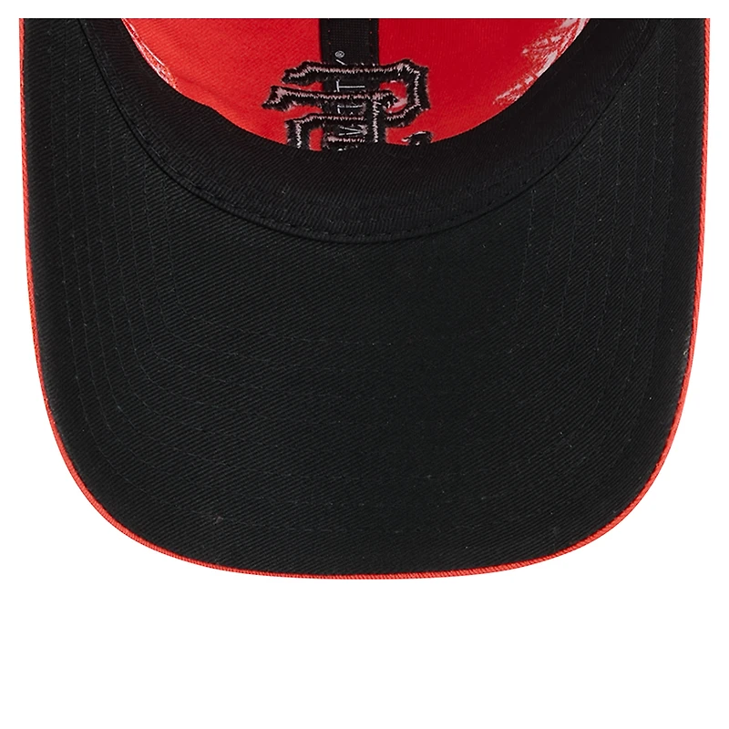Women's New Era Orange San Francisco Giants Roses 9TWENTY Adjustable Hat