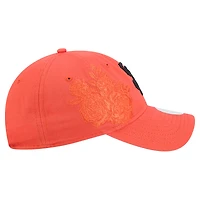 Women's New Era Orange San Francisco Giants Roses 9TWENTY Adjustable Hat