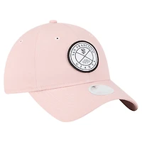 Casquette ajustable Bloom 9TWENTY rose New Era pour femme des Giants de San Francisco