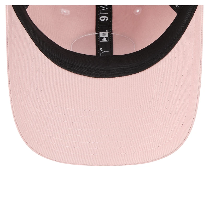 Casquette ajustable Bloom 9TWENTY rose New Era pour femme des Giants de San Francisco