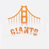 Women's New Era White San Francisco Giants  City Connect T-Shirt