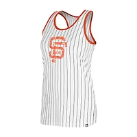 Débardeur à fines rayures Gameday des San Francisco Giants de New Era pour femme