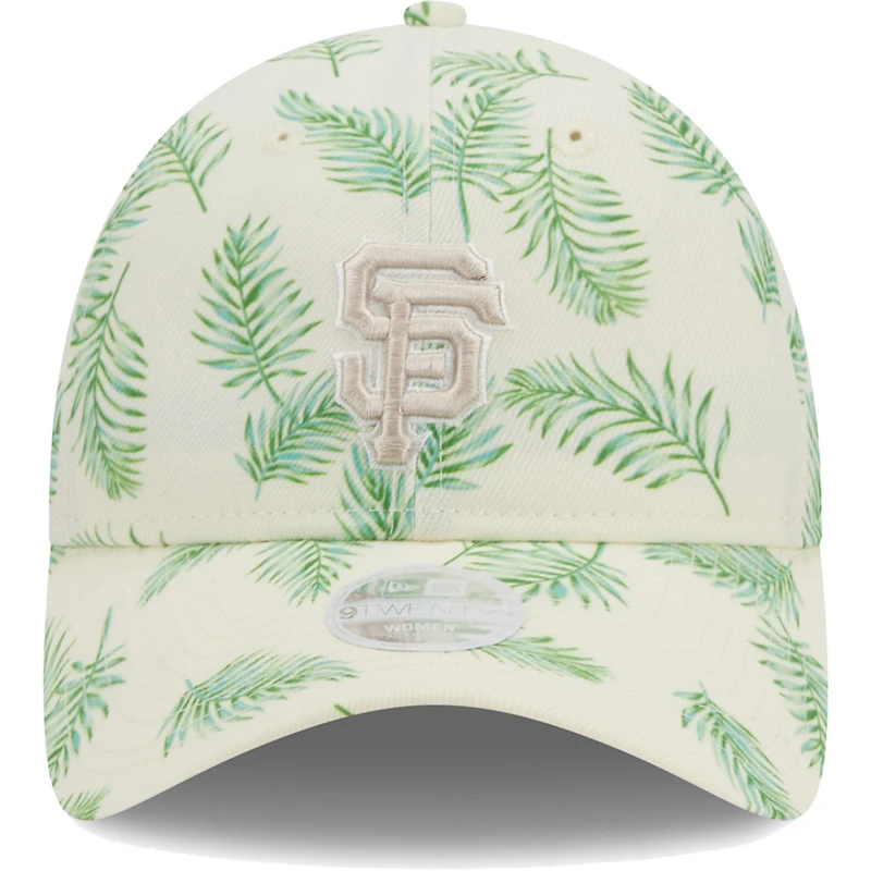Casquette ajustable 9TWENTY Palms des Giants de San Francisco New Era pour femme, blanche