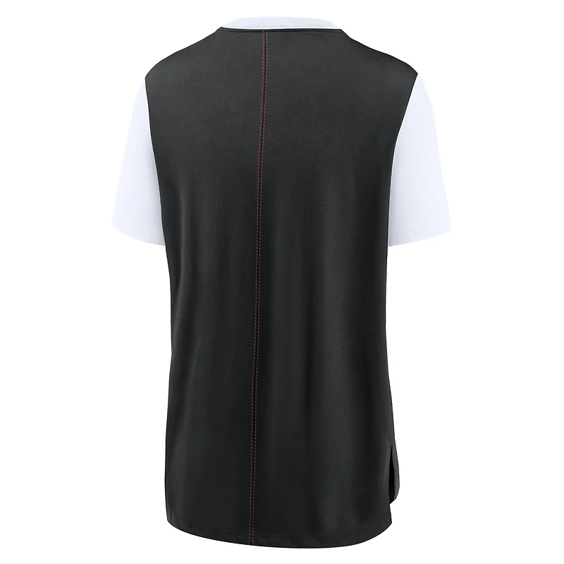 Women's Nike  Black San Francisco Giants Local Touch Fashion Top
