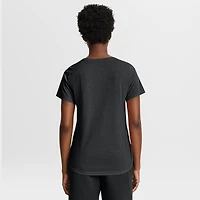 Women's Nike Heather Black San Francisco Giants Arched Tri-Blend T-Shirt