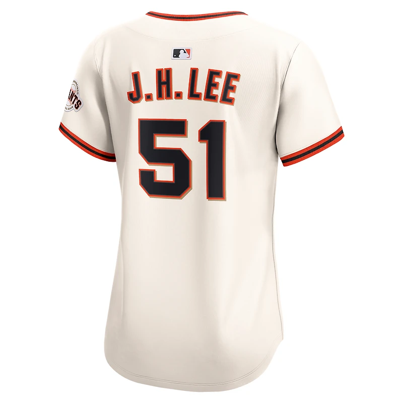 Maillot Nike Jung Hoo Lee crème pour femme des Giants de San Francisco à domicile en édition limitée