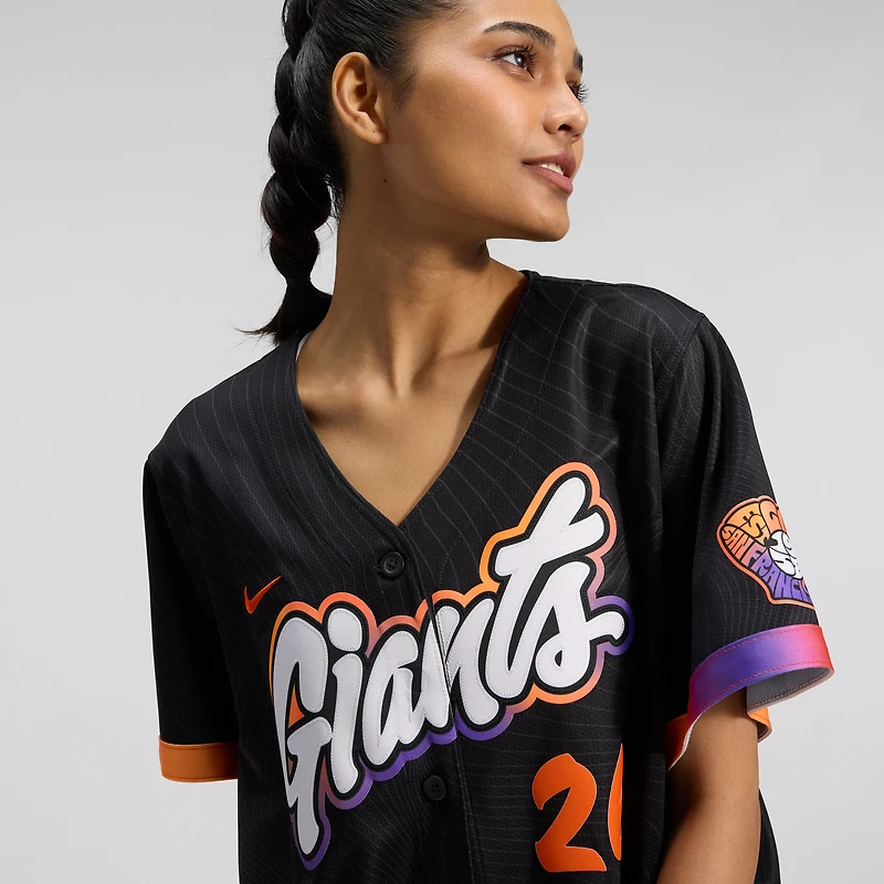 Women's Nike Matt Chapman Anthracite San Francisco Giants 2025 City Connect Limited Jersey