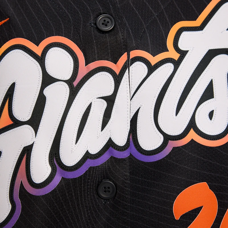 Maillot Nike Matt Chapman anthracite pour femme des Giants de San Francisco City Connect 2025 Limited