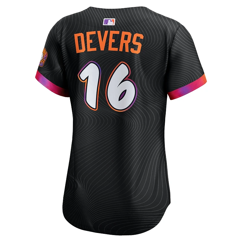 Women's Nike Rafael Devers Black San Francisco Giants 2025 City Connect Limited Player Jersey