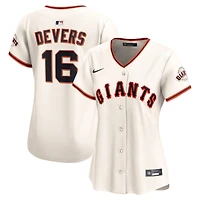 Maillot Nike Rafael Devers crème pour femme, édition limitée, domicile des Giants de San Francisco