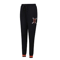Women's Pro Standard Black San Francisco Giants Mash Up Sweatpants