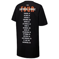Robe t-shirt surdimensionnée City Tour noire Pro Standard pour femmes, Giants de San Francisco
