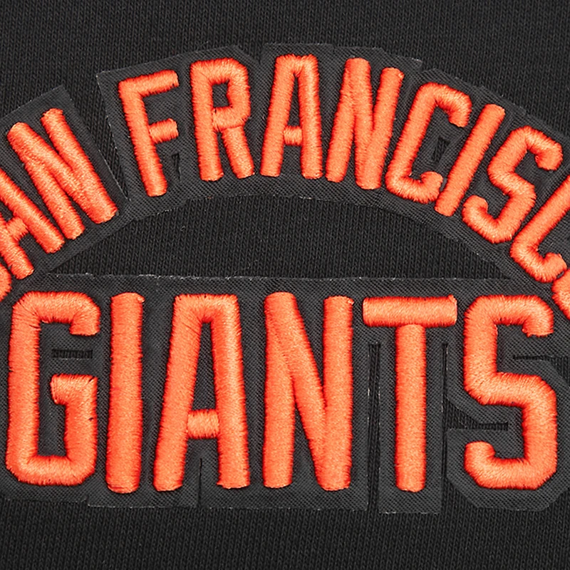 Sweat-shirt noir Pro Standard pour femmes des Giants de San Francisco Painted Sky