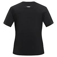 Women's Pro Standard  Black San Francisco Giants Rhinestone Slim Fit T-Shirt